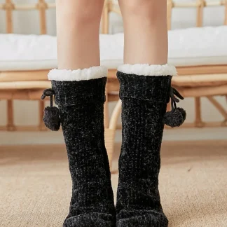 Lounge Slipper Cozy Fuzzy Socks